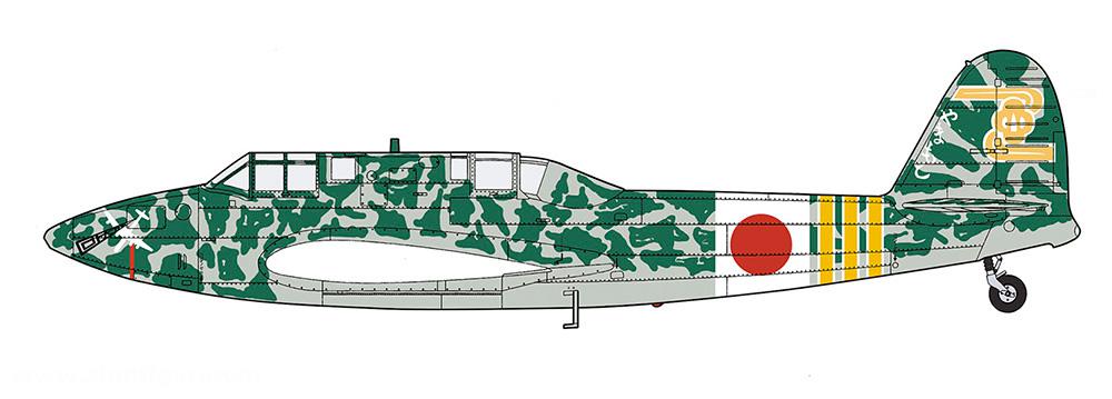 Hasegawa Kawasaki Ki-45 Kai Type 2 Two-Seat Fighter Toryu Type Tei '4th Air Squadron Kaiten Air Superiority Squadron'