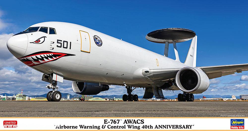 Hasegawa E-767 AWACS 'Warning Air Wing 40th Anniversary'