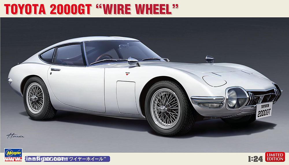 Hasegawa Toyota 2000GT 'Draht-Felgen'