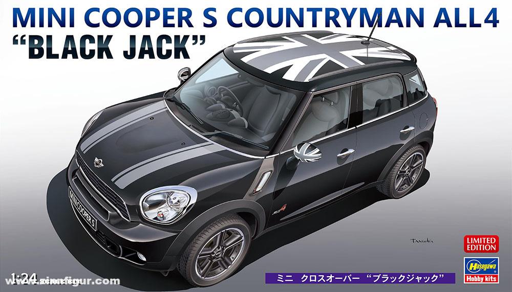 Hasegawa Mini Cooper S Countryman All 4 'Black Jack'