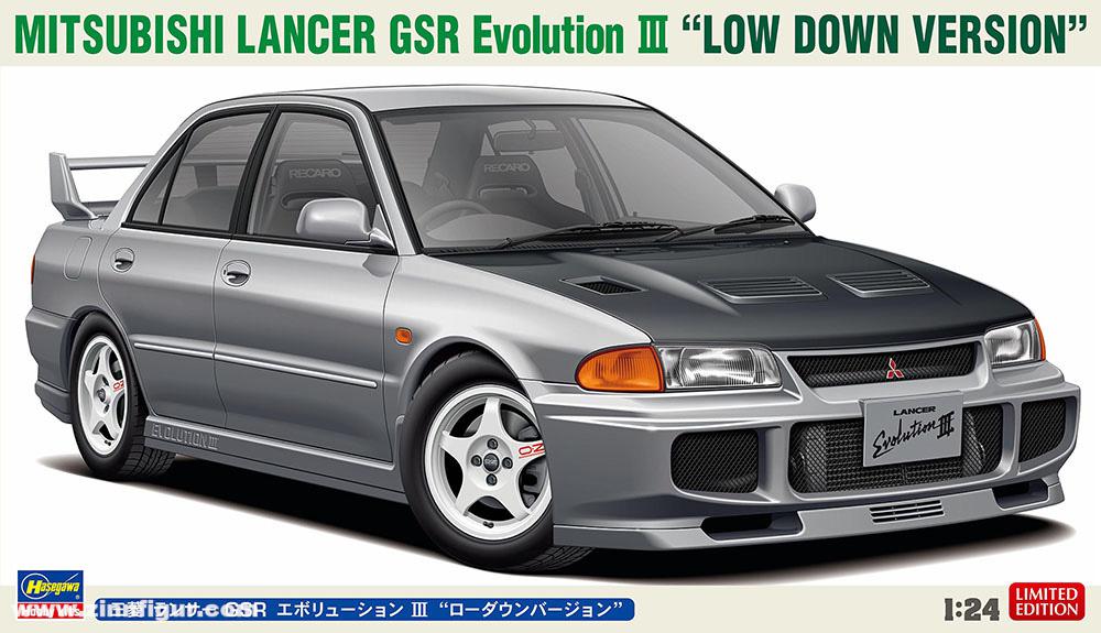 Hasegawa Mitsubishi Lancer GSR Evolution III 'Low Down Version'