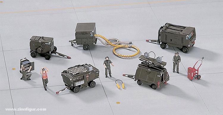 Hasegawa Ground Equipment Set