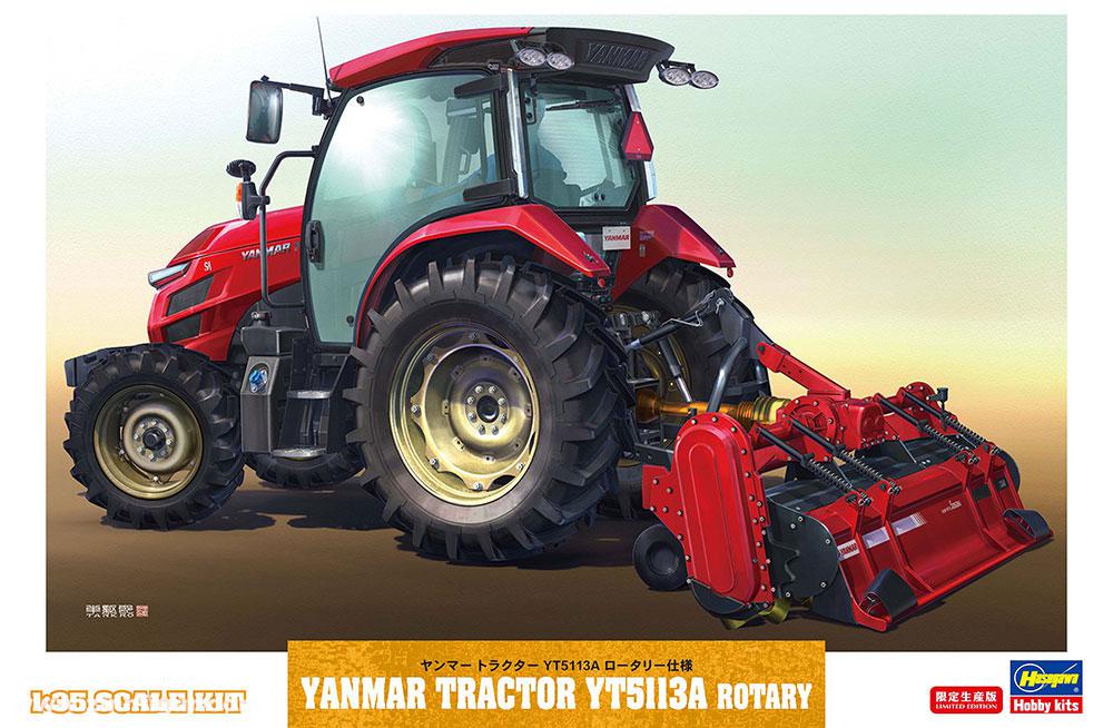 Hasegawa Yanmar Traktor YT5113A mit Mulcher