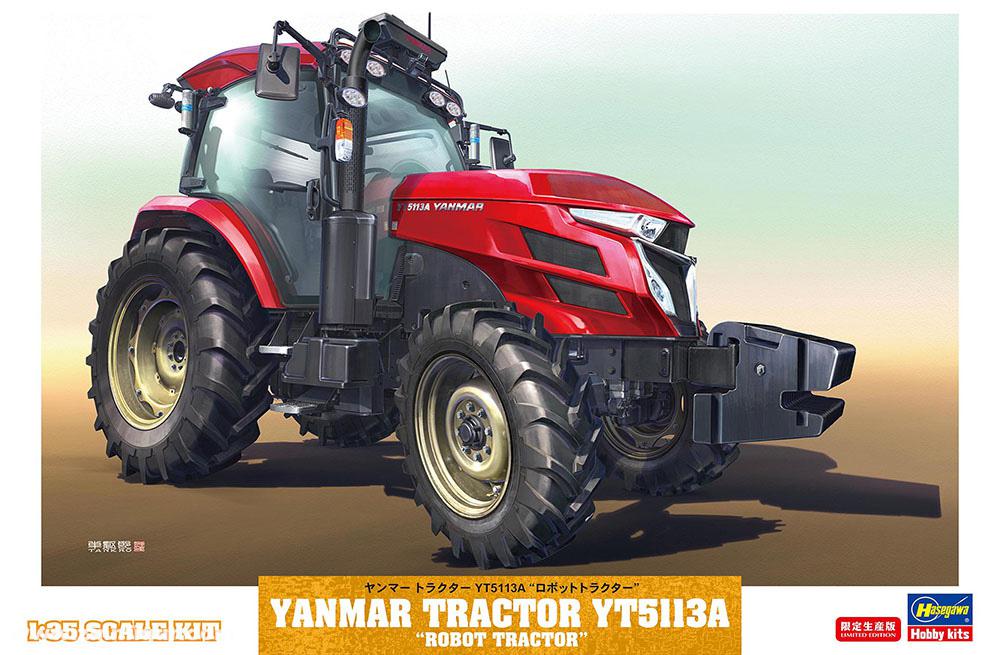 Hasegawa Yanmar Traktor YT5113A 'Robot Tractor'