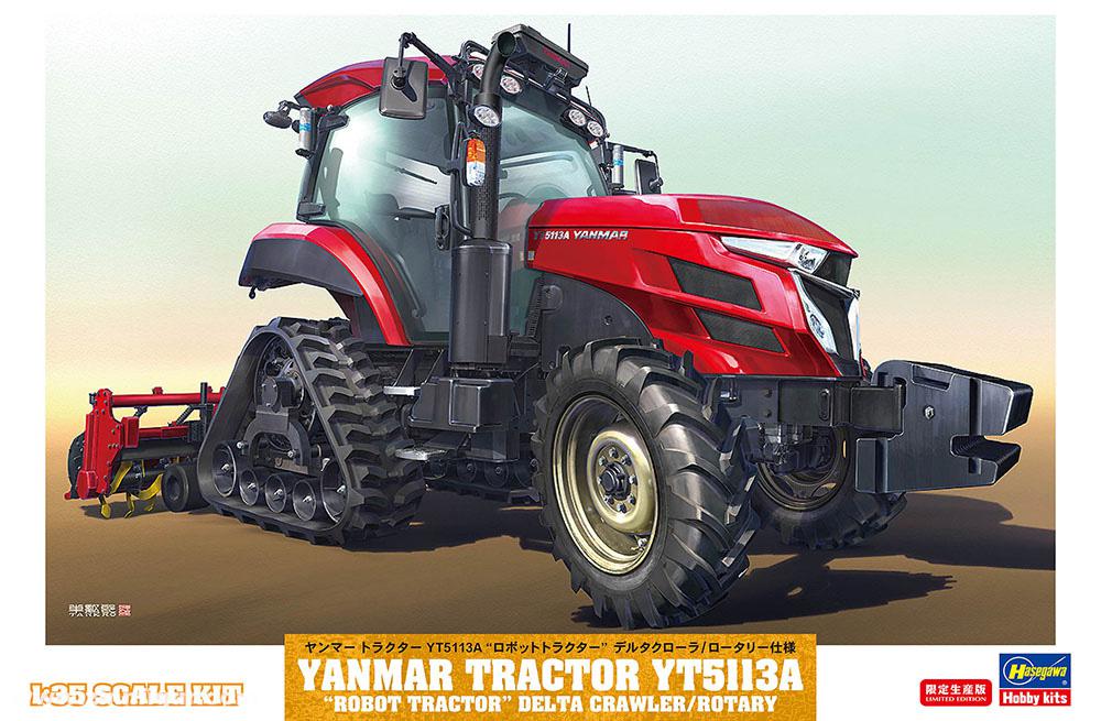Hasegawa Yanmar Traktor YT5113A Robot Tractor