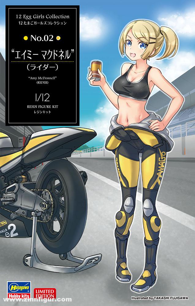 Hasegawa Amy McDonnel 'Biker Girl' - EGG Girls No. 02