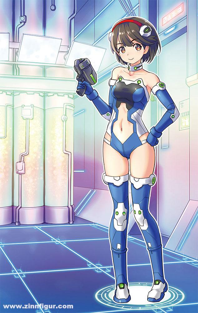Hasegawa Rei Hazumi in Sci-Fi-Anzug - EGG Girls Collection No.23