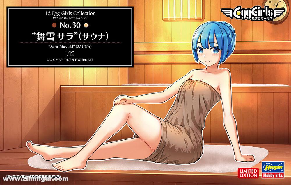 Hasegawa Sara Mayuki in der Sauna - EGG Girls Collection No.30