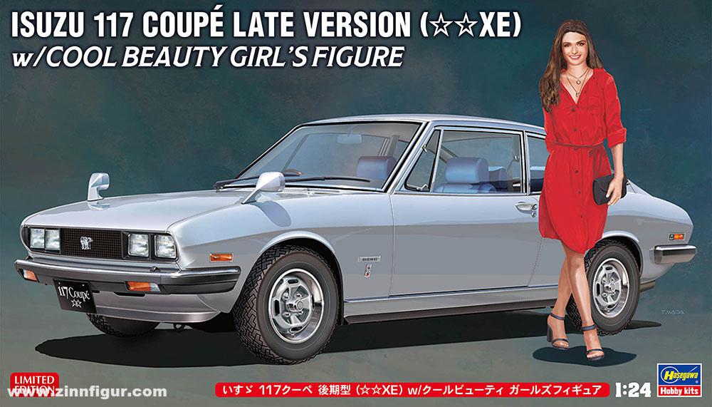 Hasegawa Isuzu 117 Coupe spätes Modell (**XE) mit Cool Beauty Girl
