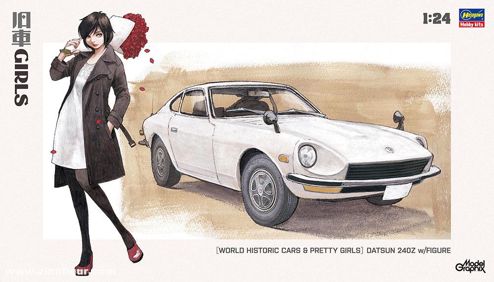 Hasegawa 'Classic Car Girls' Datsun 240Z mit Figur