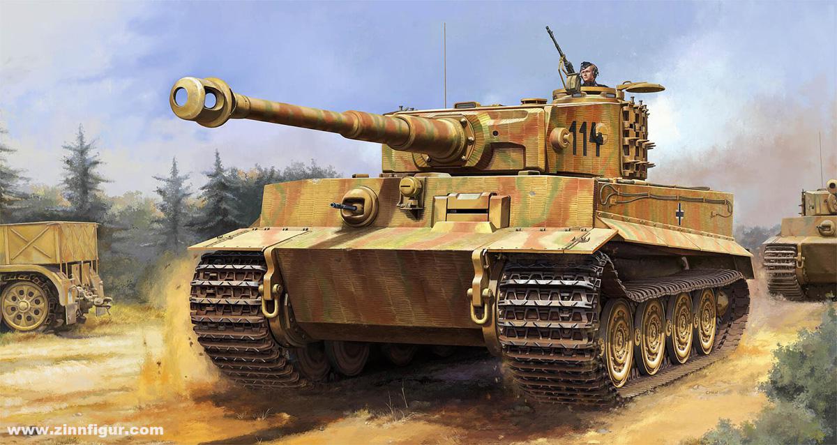 Trumpeter Tiger I Pz.Kpfw.VI Ausf.E Sd.Kfz. 181 späte Produktion