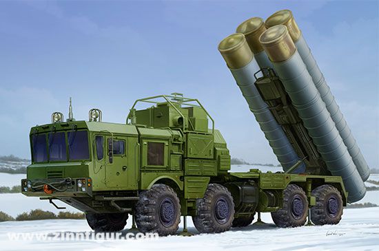 Trumpeter 40N6 of 51P6A TEL S-400 Langstrecken-Boden-Luft-Raketen-System