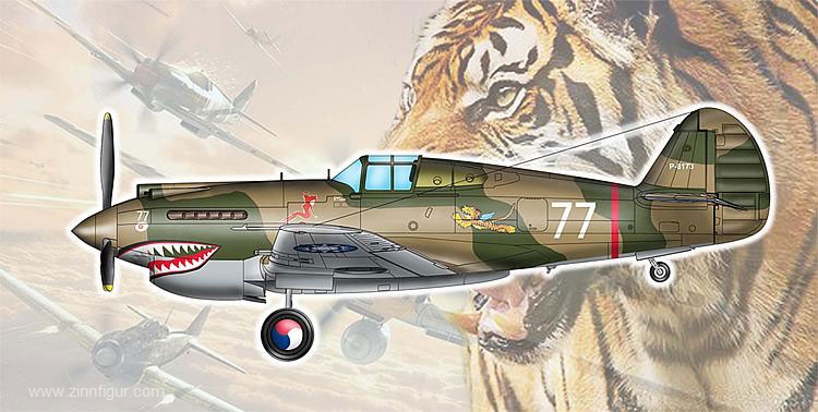 Trumpeter Curtiss Hawk P-40H-81A-2 AVG