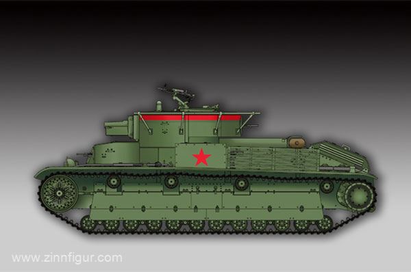 Trumpeter T-28 Mittlerer Panzer (geschweißt)
