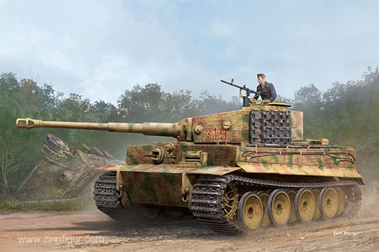 Trumpeter Pz.Kpfw.VI Ausf.E Sd.Kfz. 181 Tiger I - mittlere Produktion - mit Zimmerit
