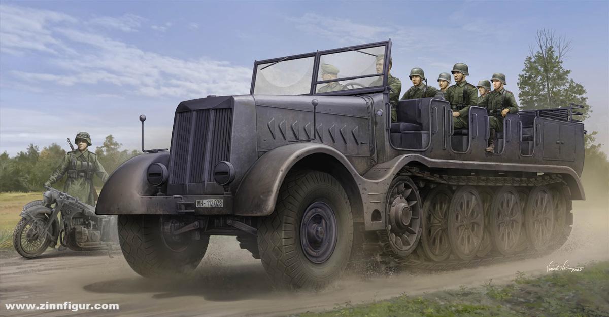 Trumpeter Sd.Kfz. 9 Schwerer Artillerie-Zugkraftwagen 18t