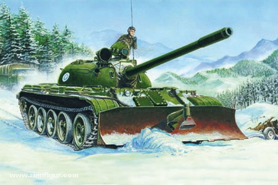 Trumpeter T-55 Panzer (1958) mit BTU-55