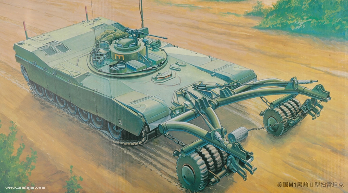 Trumpeter M1 Panther II Minenräum-Panzer