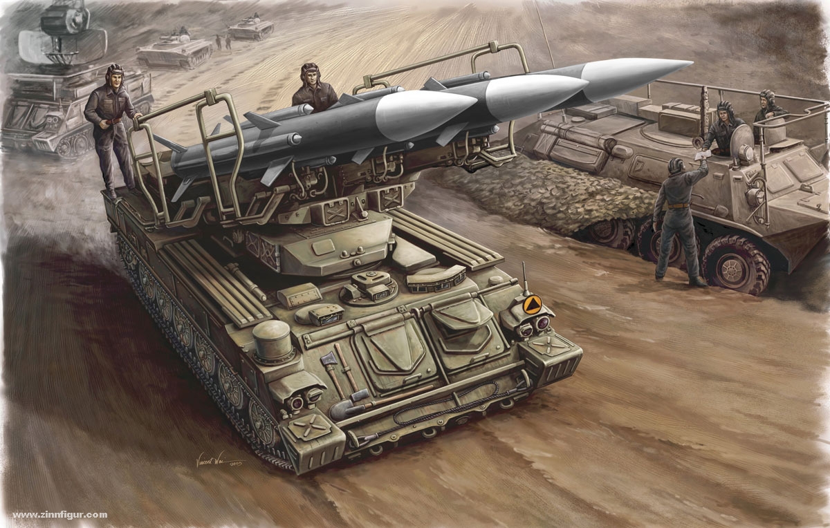 Trumpeter Sam-6 Antiaircraft Missile