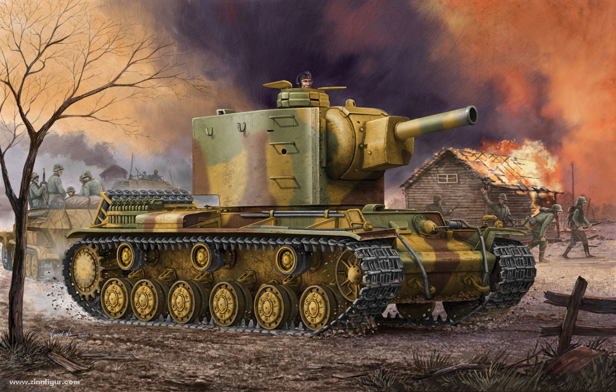 Trumpeter Pz.Kpfm. KV-2 754(r) Panzer