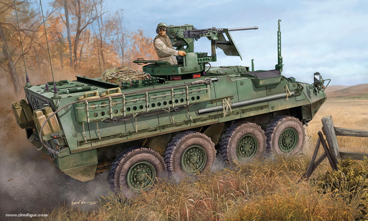 Trumpeter M1131 Stryker FSV US Army