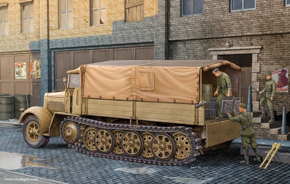 Trumpeter Sd.Kfz. 7 Mittlerer Zugkraftwagen 8t späte Version