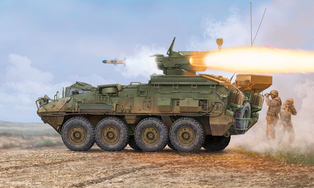 Trumpeter LAV III TUA (Tower-Under-Armour)