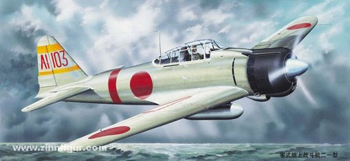 Trumpeter Mitsubishi A6M2b Modell 21 Zero