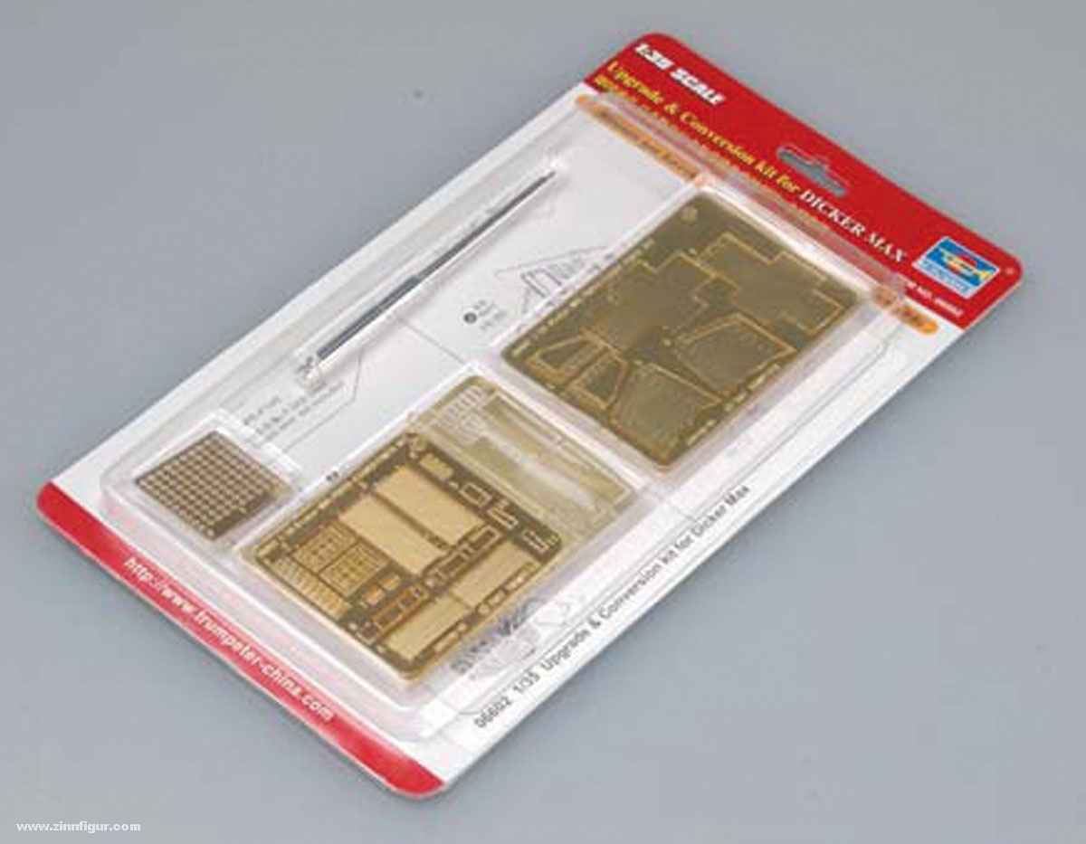 Trumpeter Dicker Max Ätzteile und Aluminium-Geschützrohr