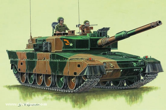 Trumpeter Type 90 Panzer
