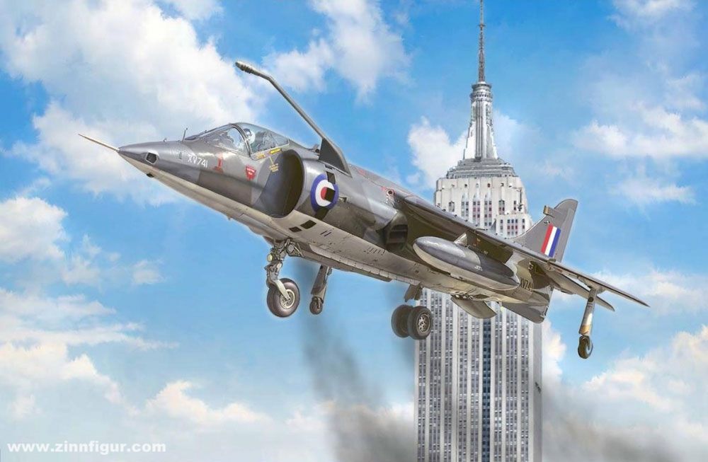Italeri Harrier GR.1 '50 Jahre Transatlantic Air Race'