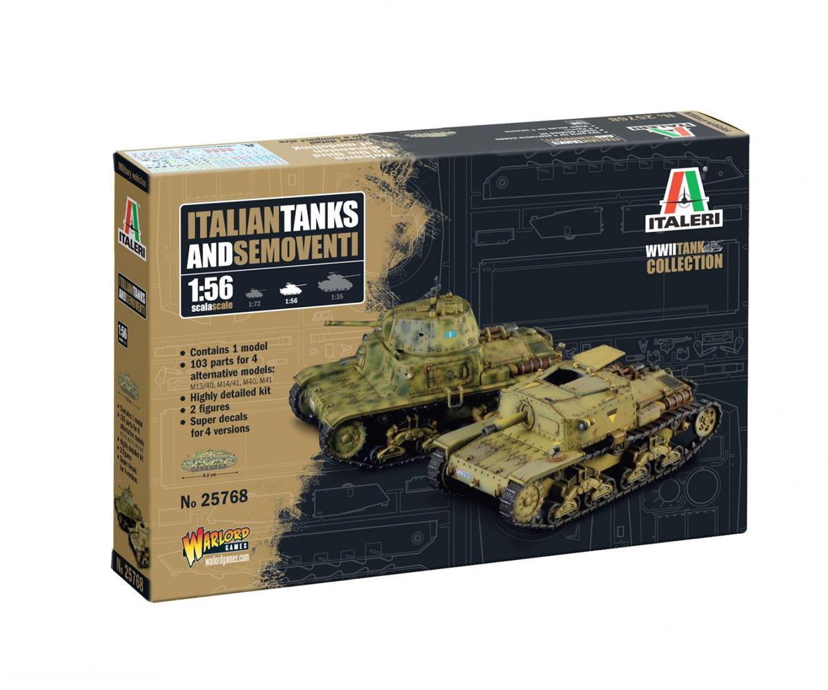 Italeri Italienischer Panzer oder Semovente