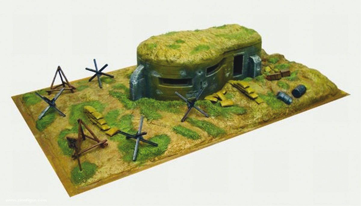 Italeri WK2 Bunker und Zubehör