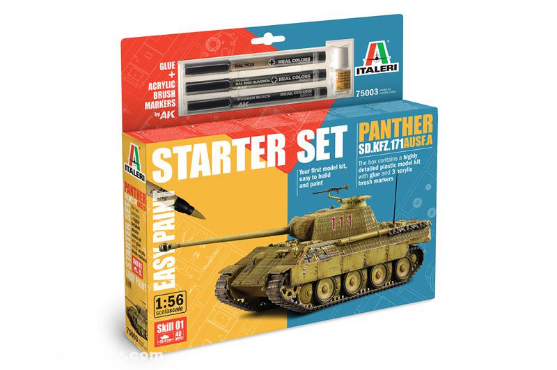 Italeri Sd.Kfz.171 Panther Ausf.A - Model Set