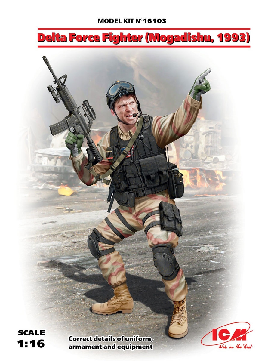 ICM Delta Force Soldat - Mogadishu 1993