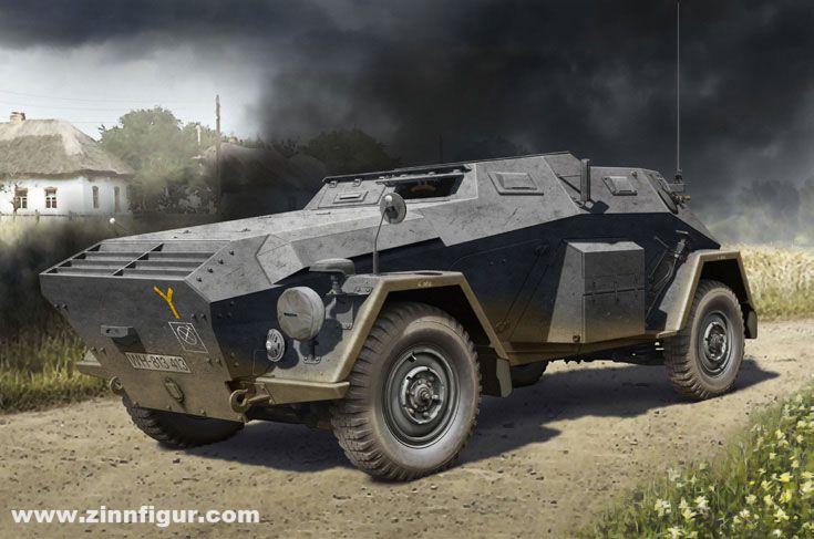 ICM Sd.Kfz. 247 Ausf.B Befehls-Panzerwagen