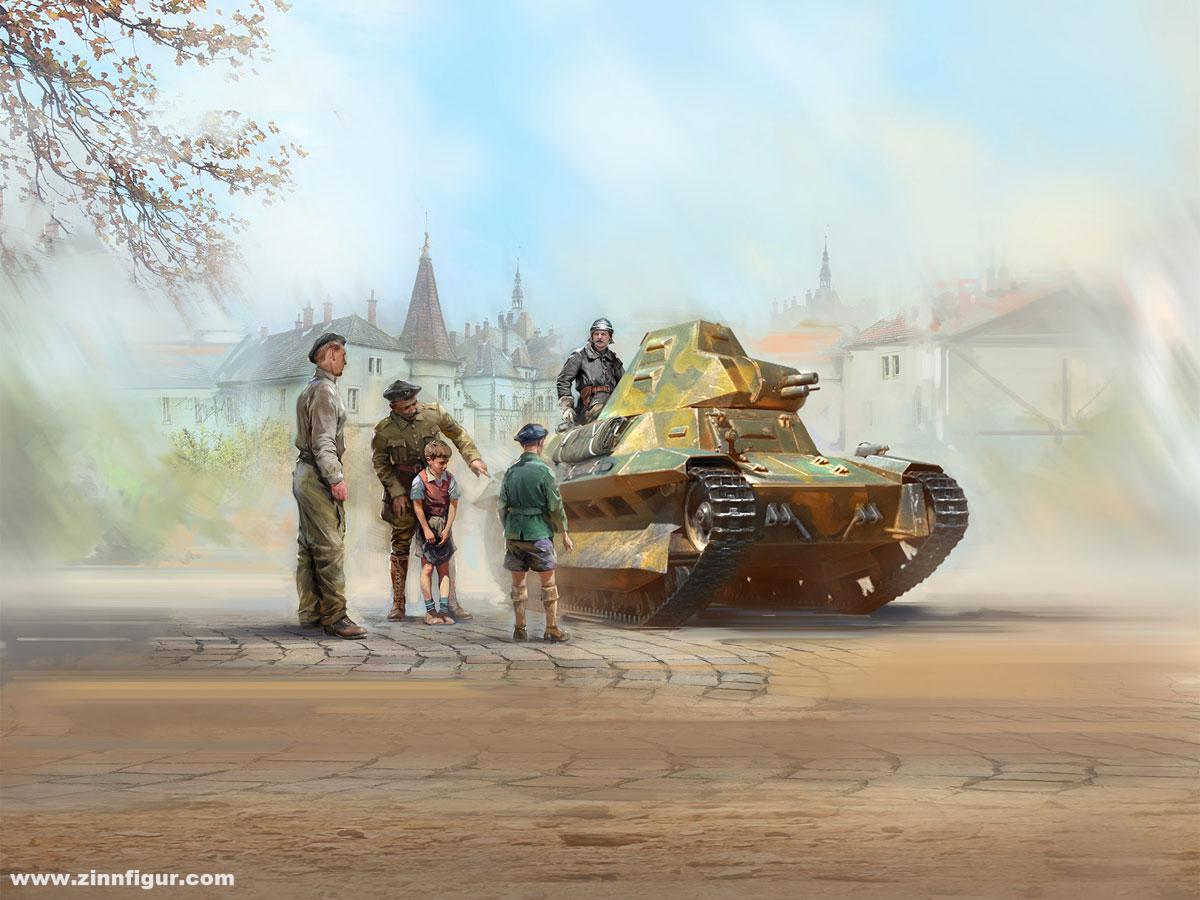 ICM FCM 36 Panzer mit Besatzung