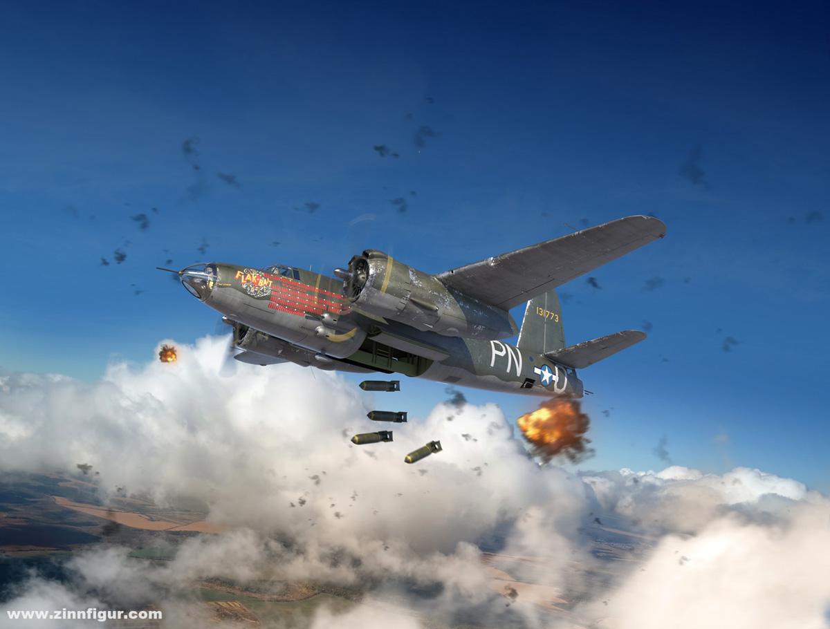 ICM B-26B Marauder 'Flak-Futter' - 322nd Bombardment Group