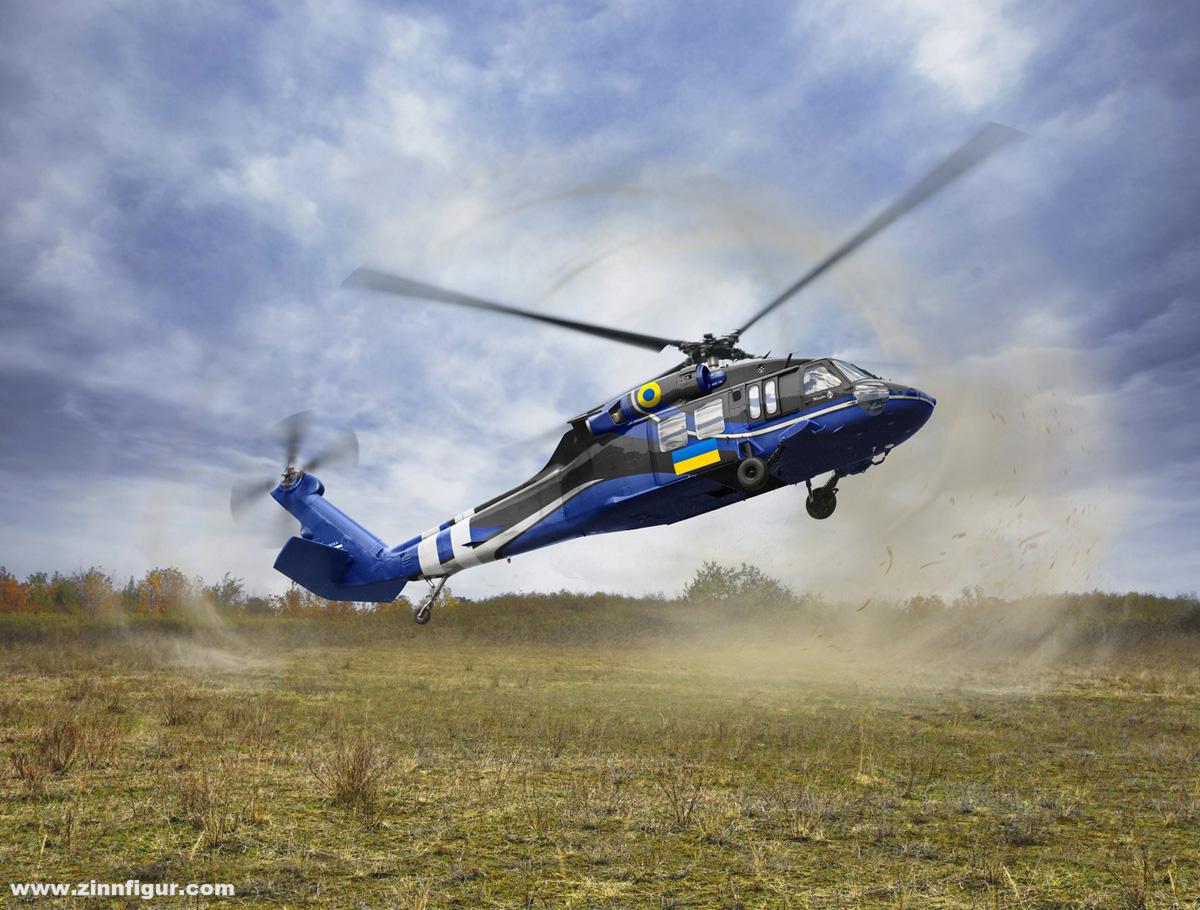 ICM UH-60A Black Hawk 'Defence Intelligence of Ukraine'