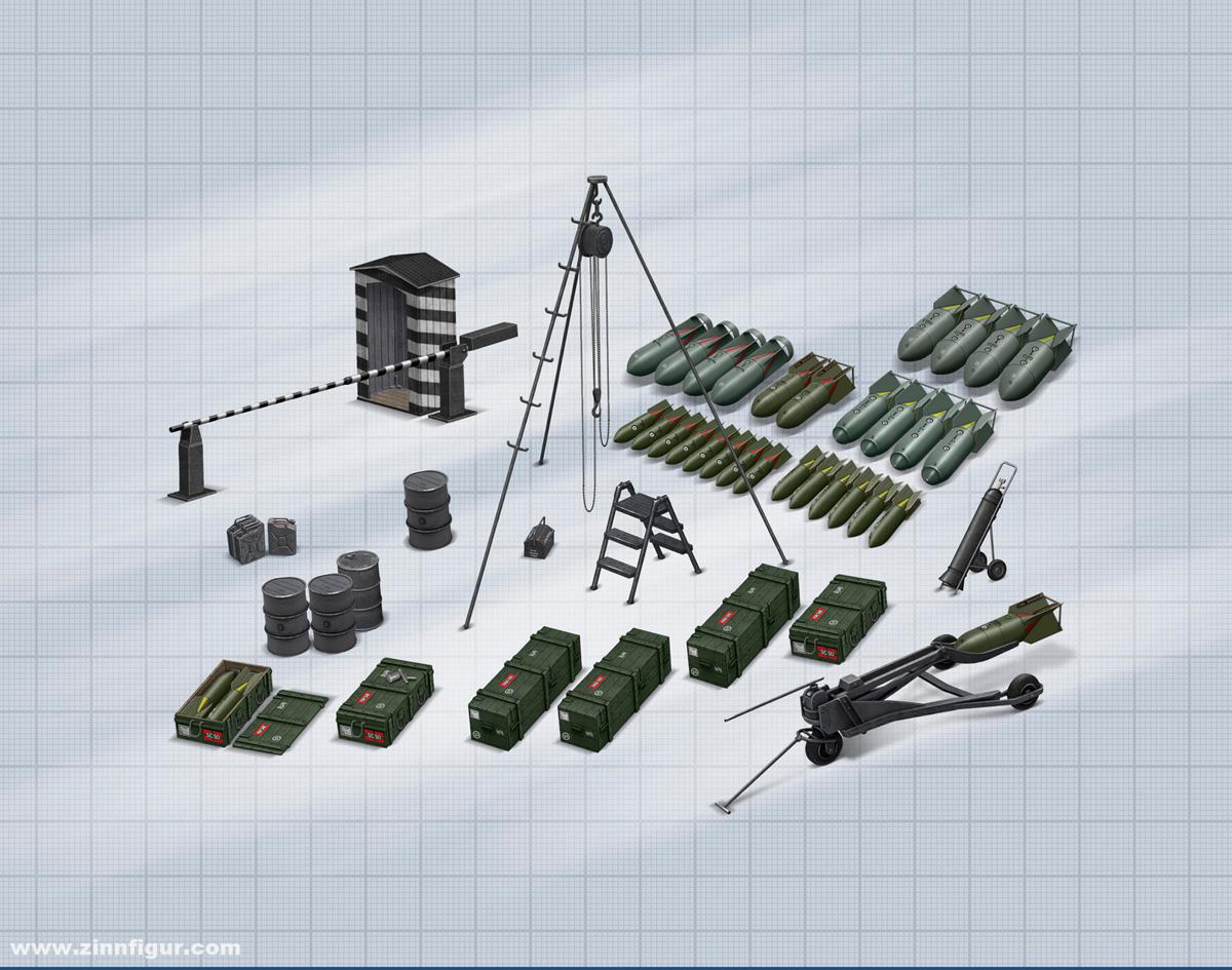 ICM Luftwaffe Flugfeld-Zubehör