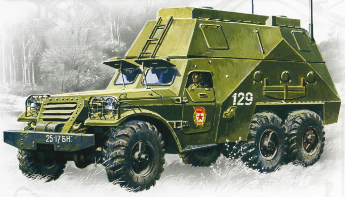 ICM BTR-152S gepanzerter Kommando-Wagen