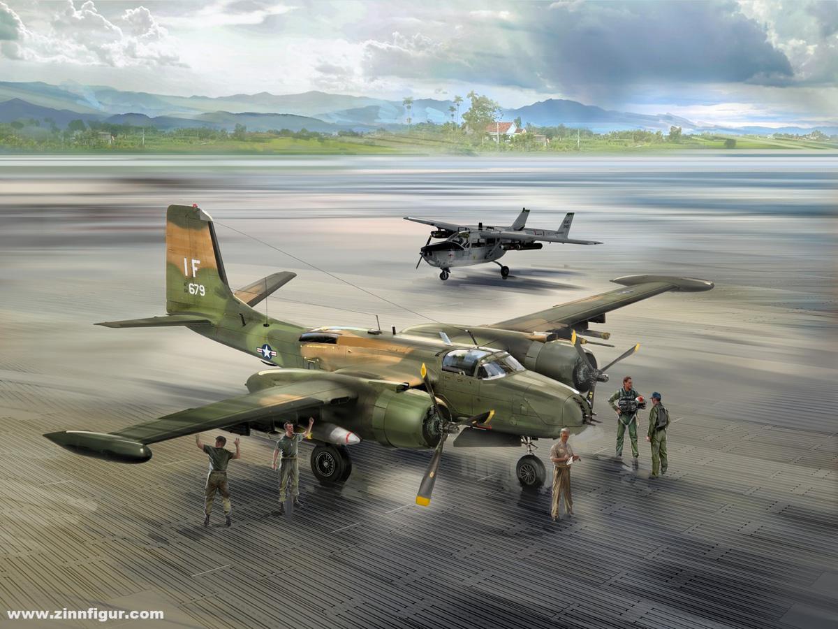 ICM Nakhon Phanom Air Base - Diorama Set