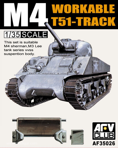 AFV Club T51 Panzerketten für M4/M3