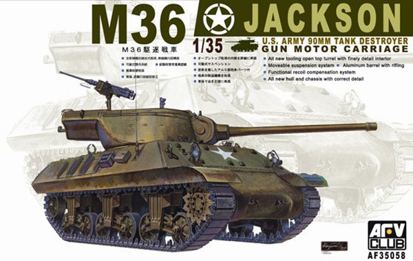 AFV Club M36 Jackson Tank