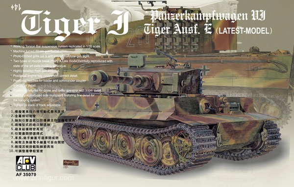 AFV Club Sd.Kfz. 181 Tiger I späte Ausführung