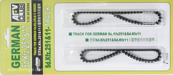 AFV Club Rubber Tracks for Sd.Kfz. 251 / Sd.Kfz. 11