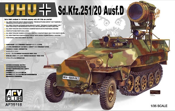 AFV Club Sd.Kfz. 251/20 Ausf.D UHU