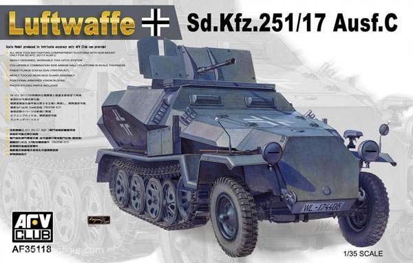 AFV Club Sd.Kfz. 251/17 Ausf. C