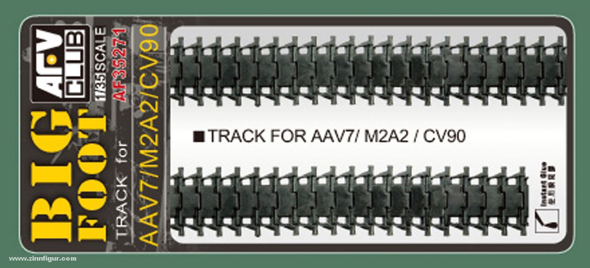 AFV Club Big Foot Panzerketten für AAV7/M2A2/CV90
