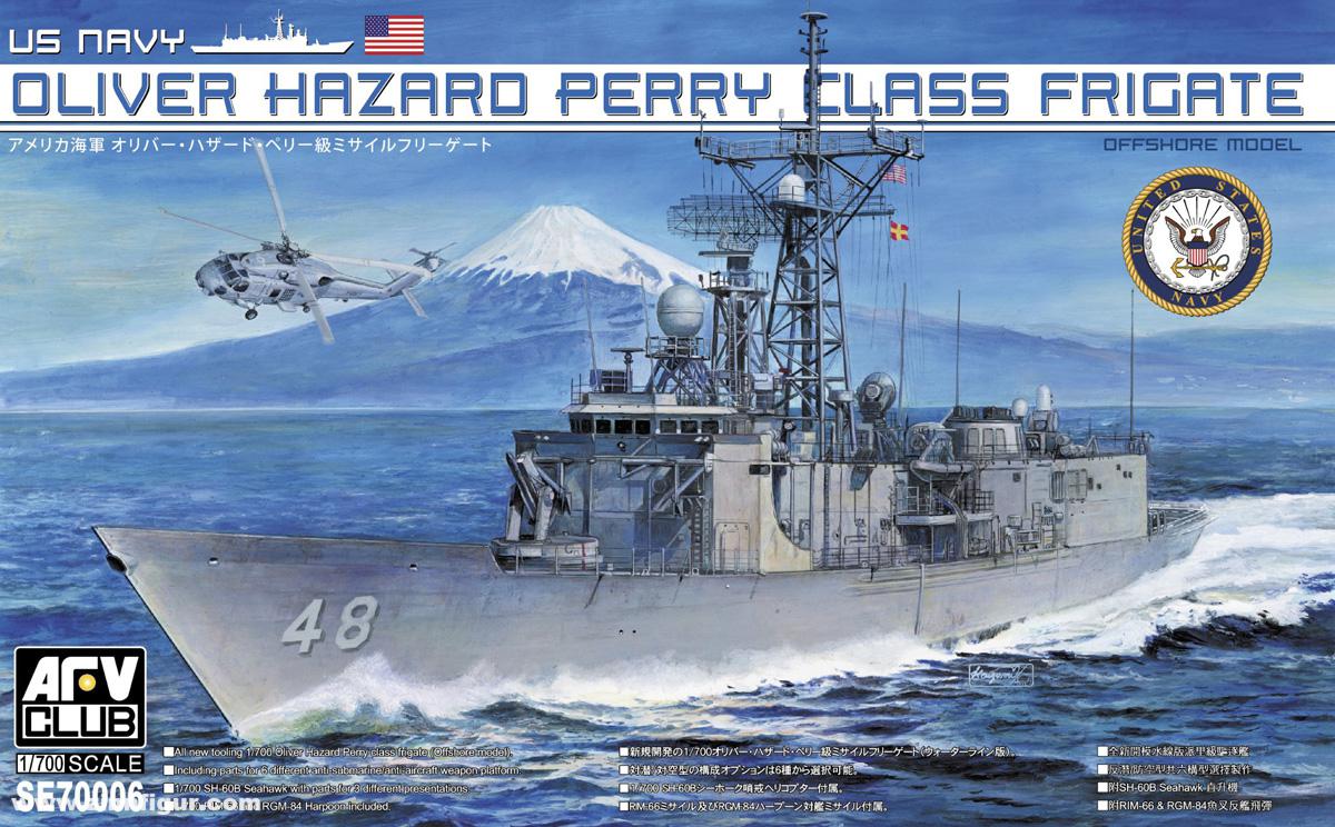 AFV Club Oliver Hazard Perry Class Fregatte